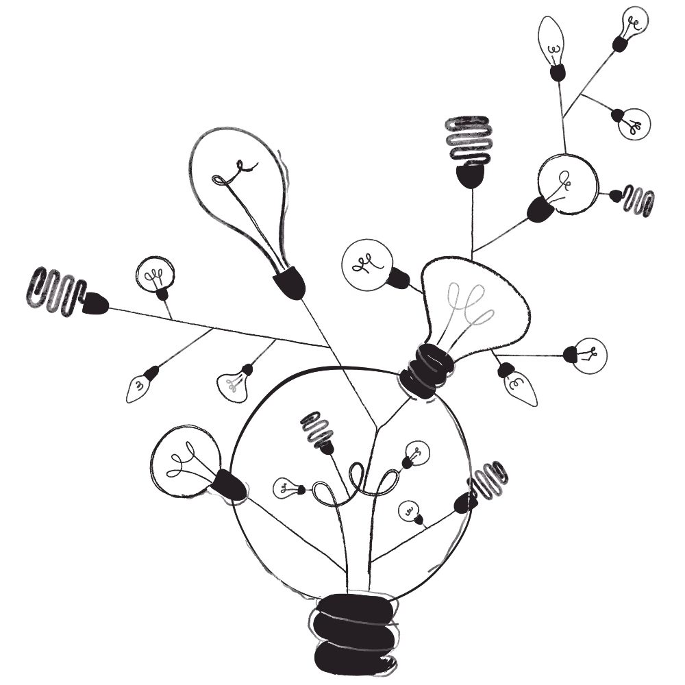 Ideas, ideas (c) by absurd.design